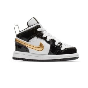 Jordan Kids' Sneakers Black and Gold